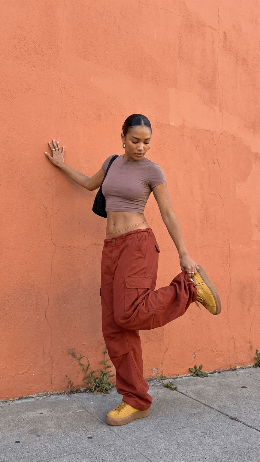 Balancing By Coral Stucco Wall Street Fashion