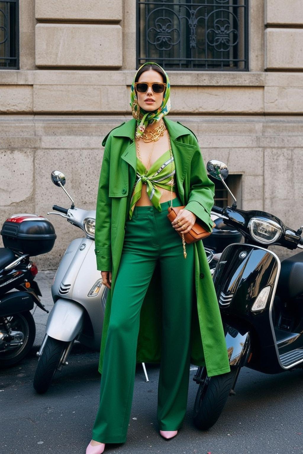Fashion Week Dark Brown Pulled Back Fair