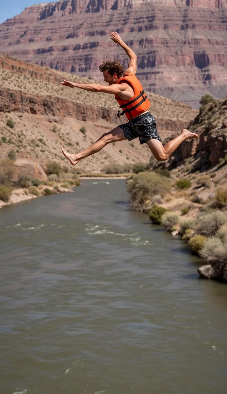 Canyon River Jump Adventure