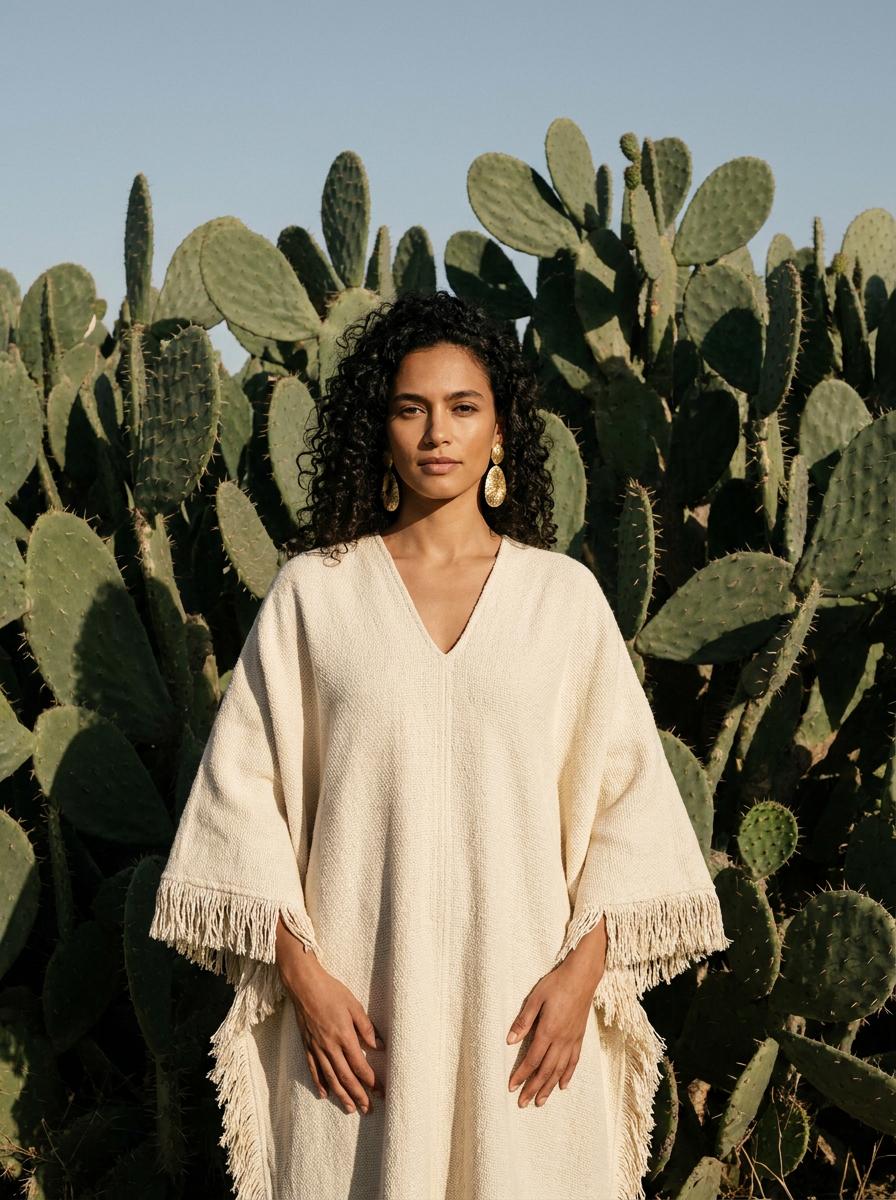 Woven Caftan Cactus Wall