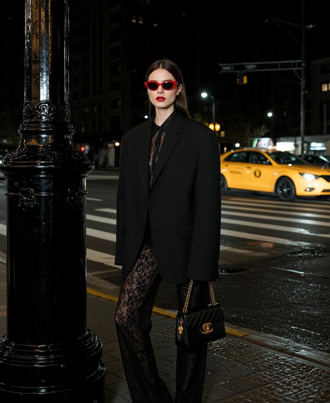 Blazer Lace Shirt Street