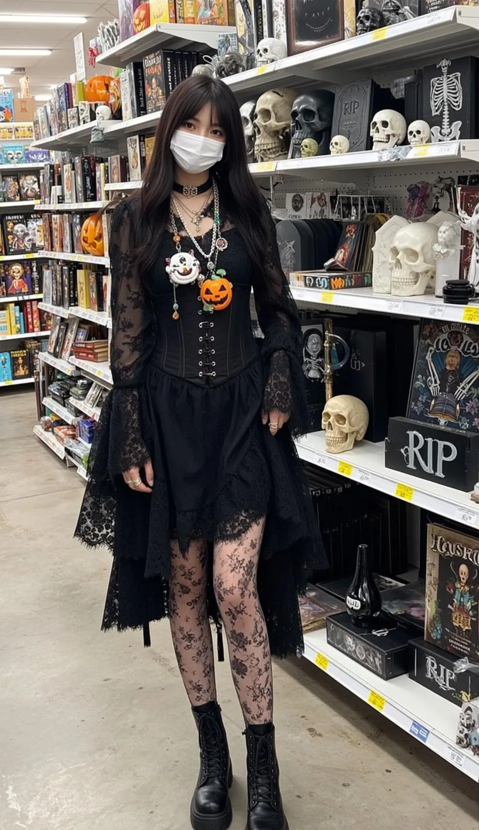 Necklace In A Store