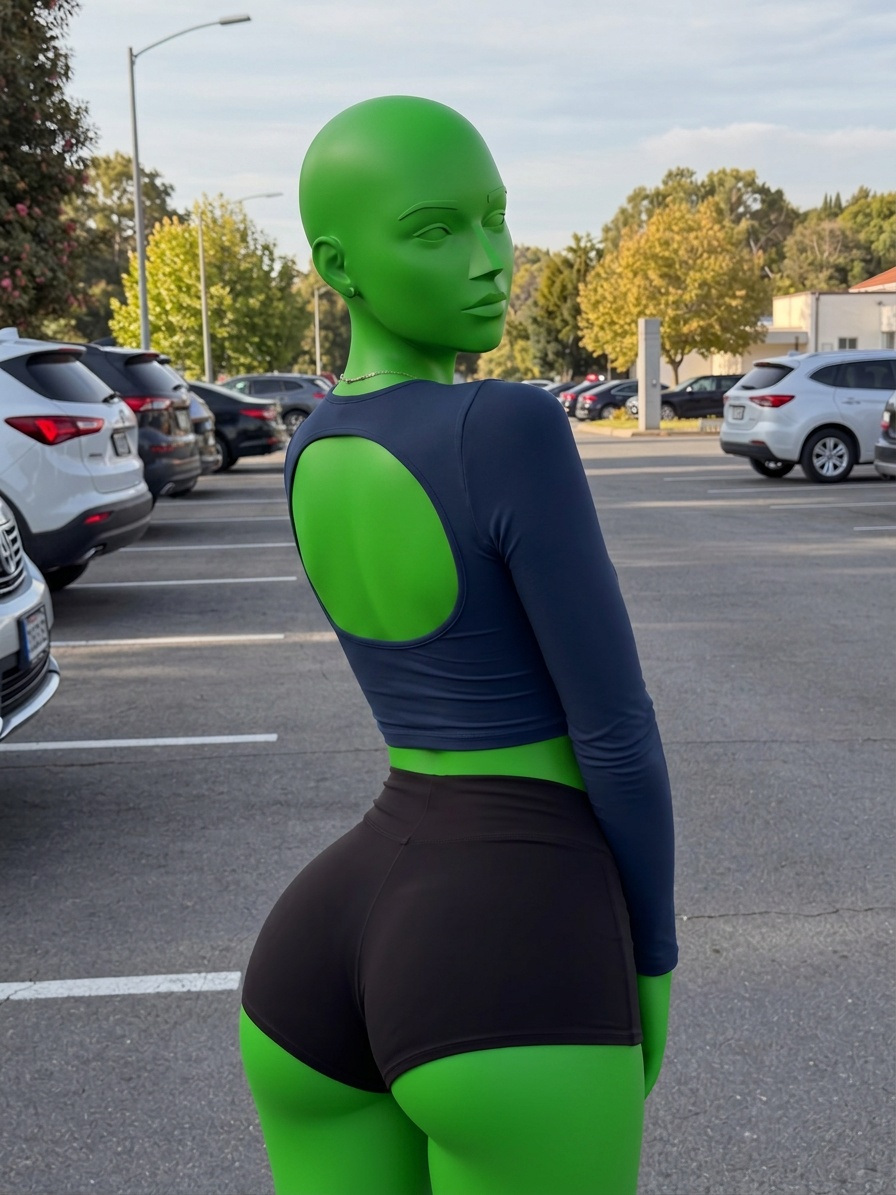 Template for Activewear Miniskirt Sportswear With Text