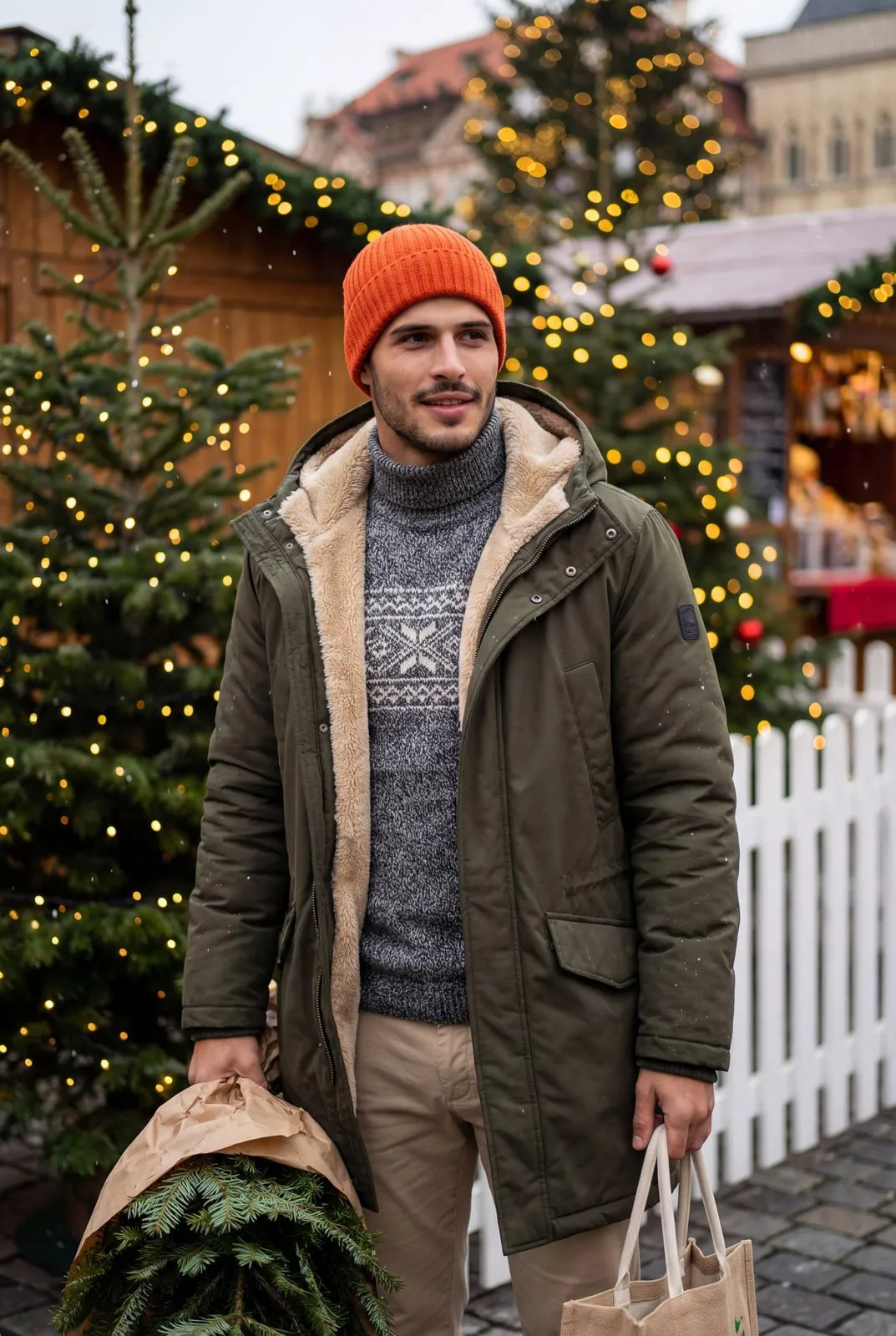 Christmas Errand Portrait