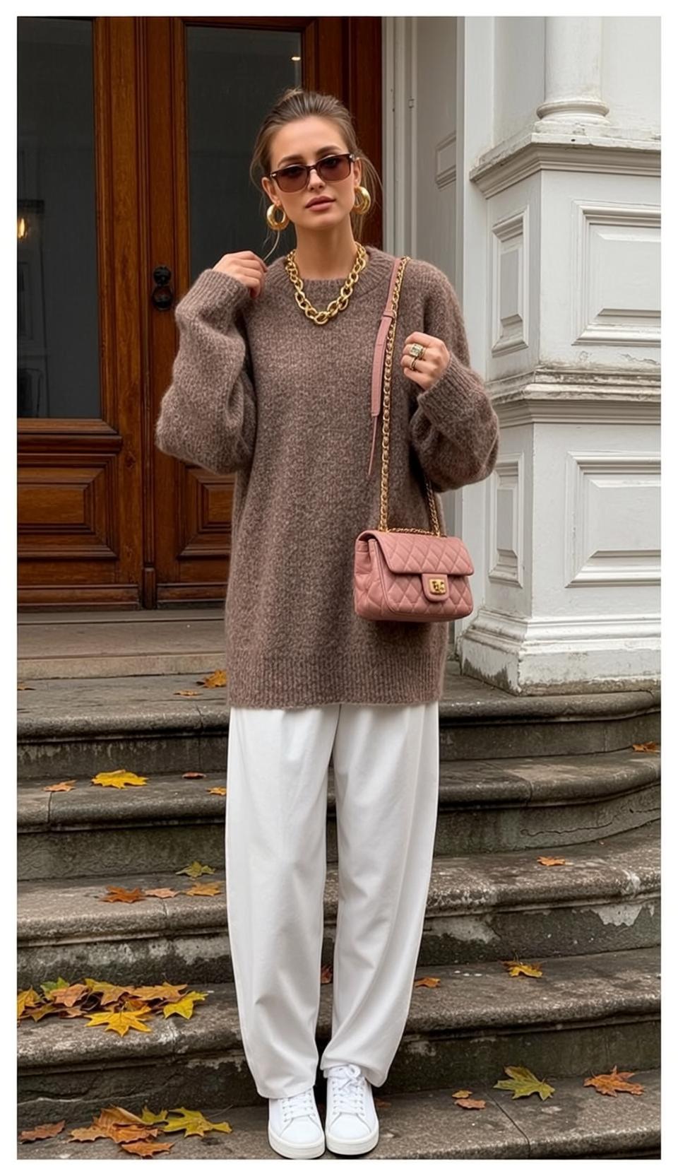 Autumn Young Brown Pulled Back Fair Oversized