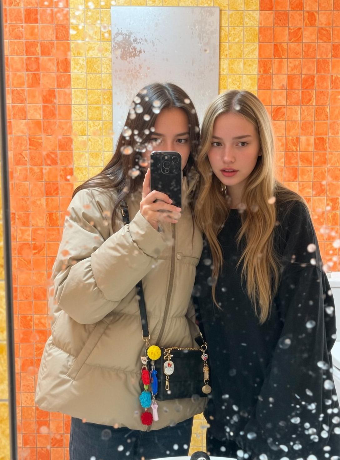 Explore Captures Medium Two Young Women Standing