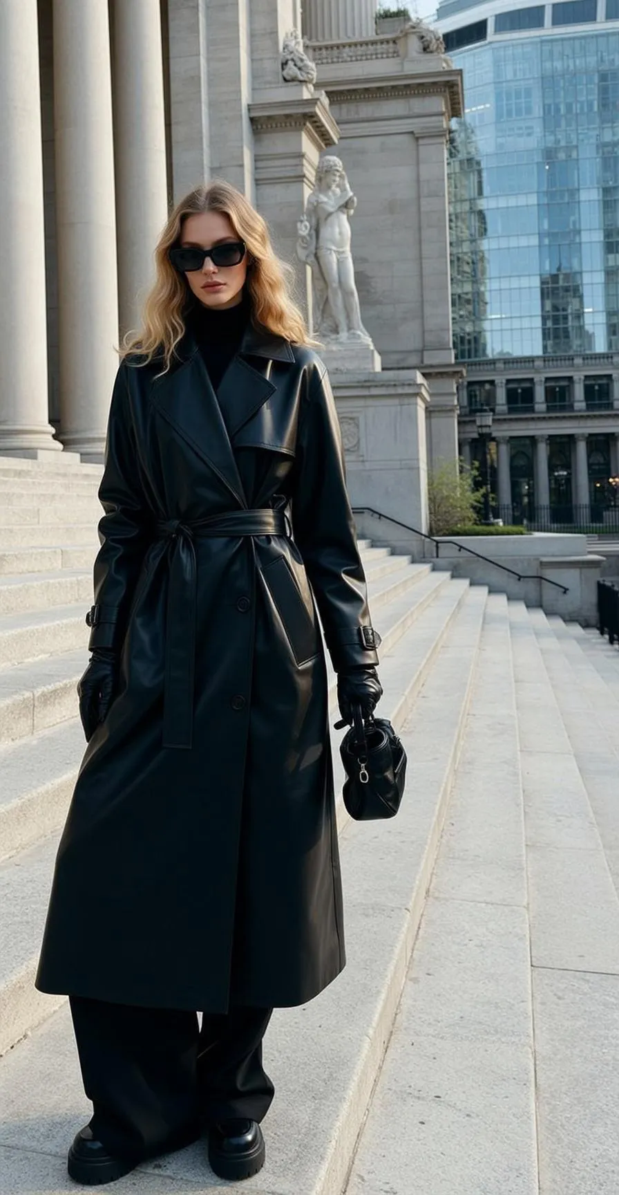 Sunglasses With Black Turtleneck
