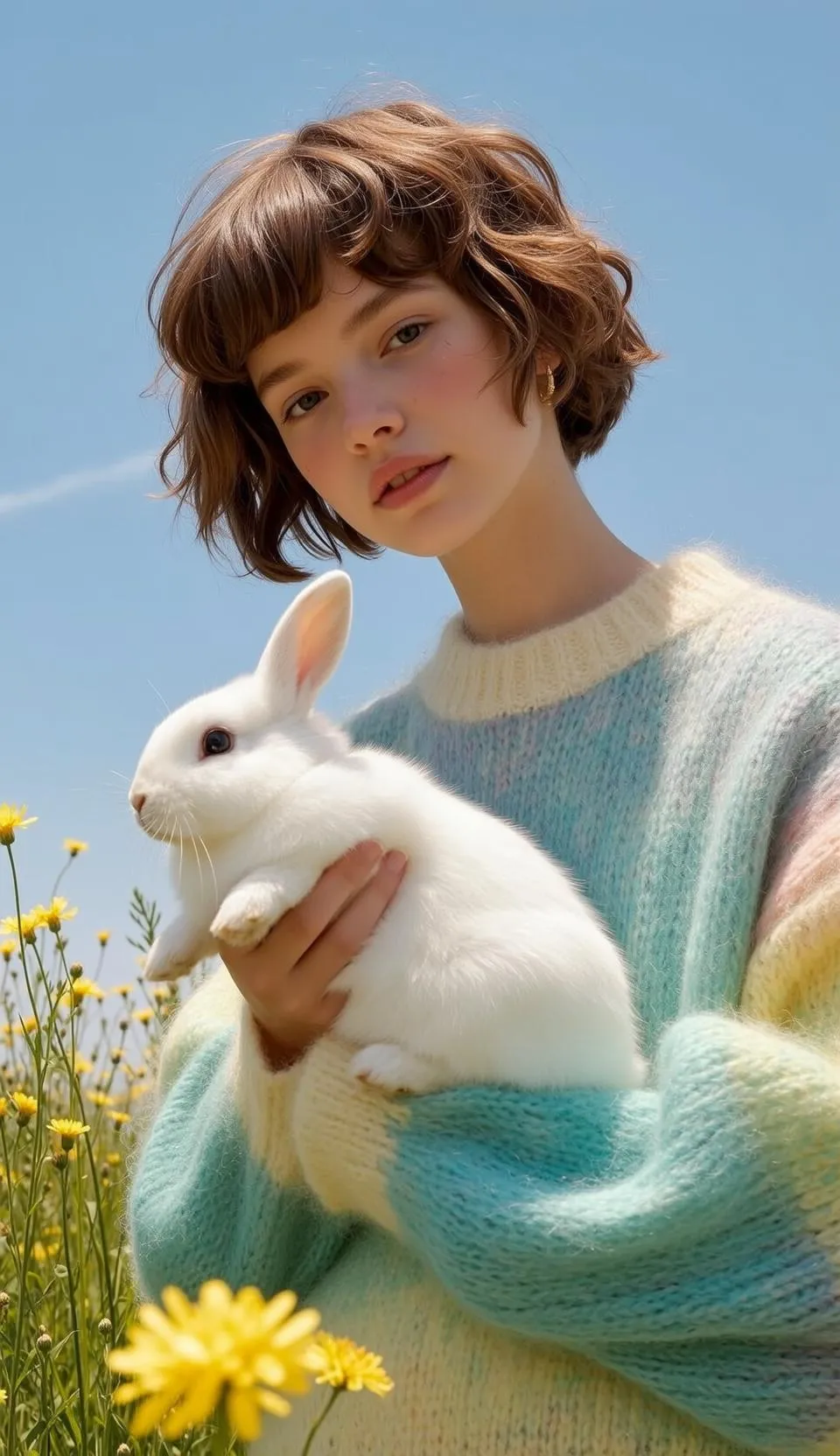 Earrings In A Field