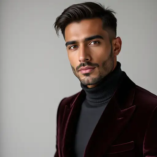 Elegant South Asian Portrait
