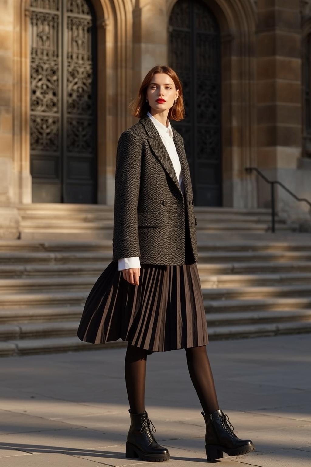 Autumn Young Short Auburn Straight Fair White