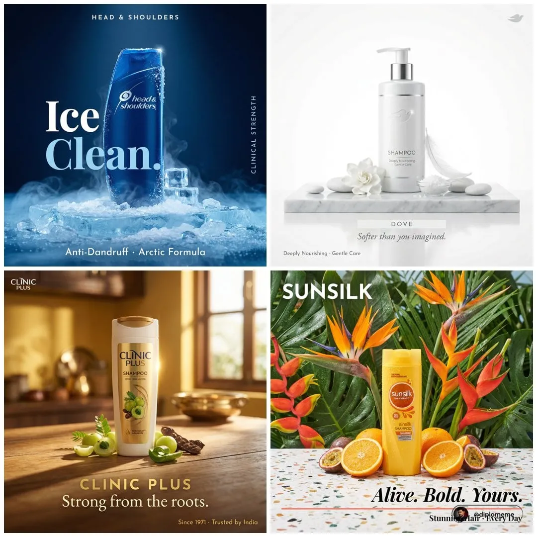 Luxury Shampoo Bottle Forest Bokeh Morning Mist