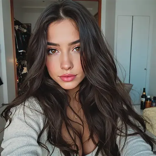 Realistic Indoor Selfie