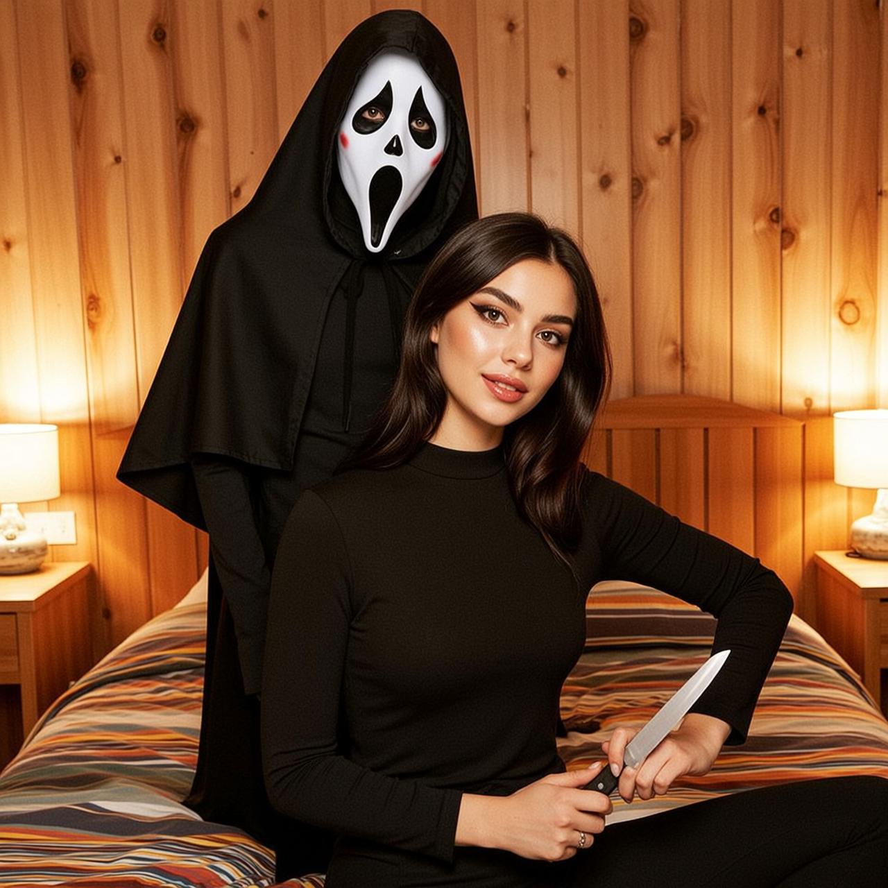 Halloween Recreate This Scene Prompt Description Dark