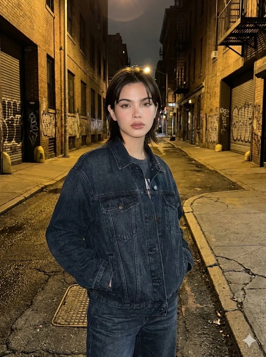 Cinematic Urban Street Portrait