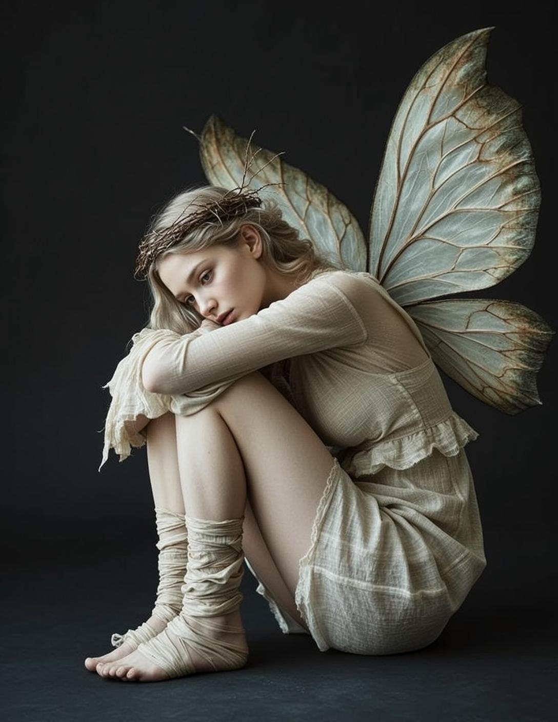 Melancholic Fairy Studio Pose