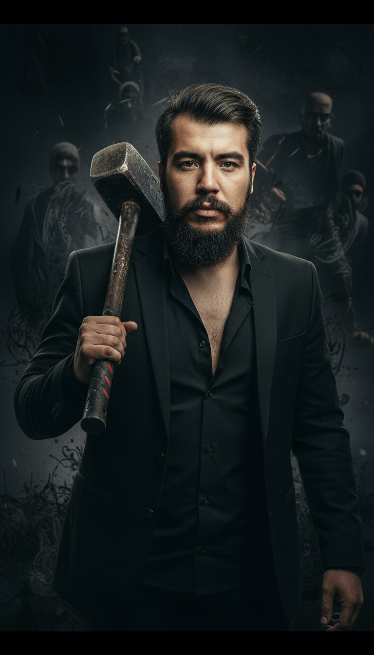 Intense Man Portrait