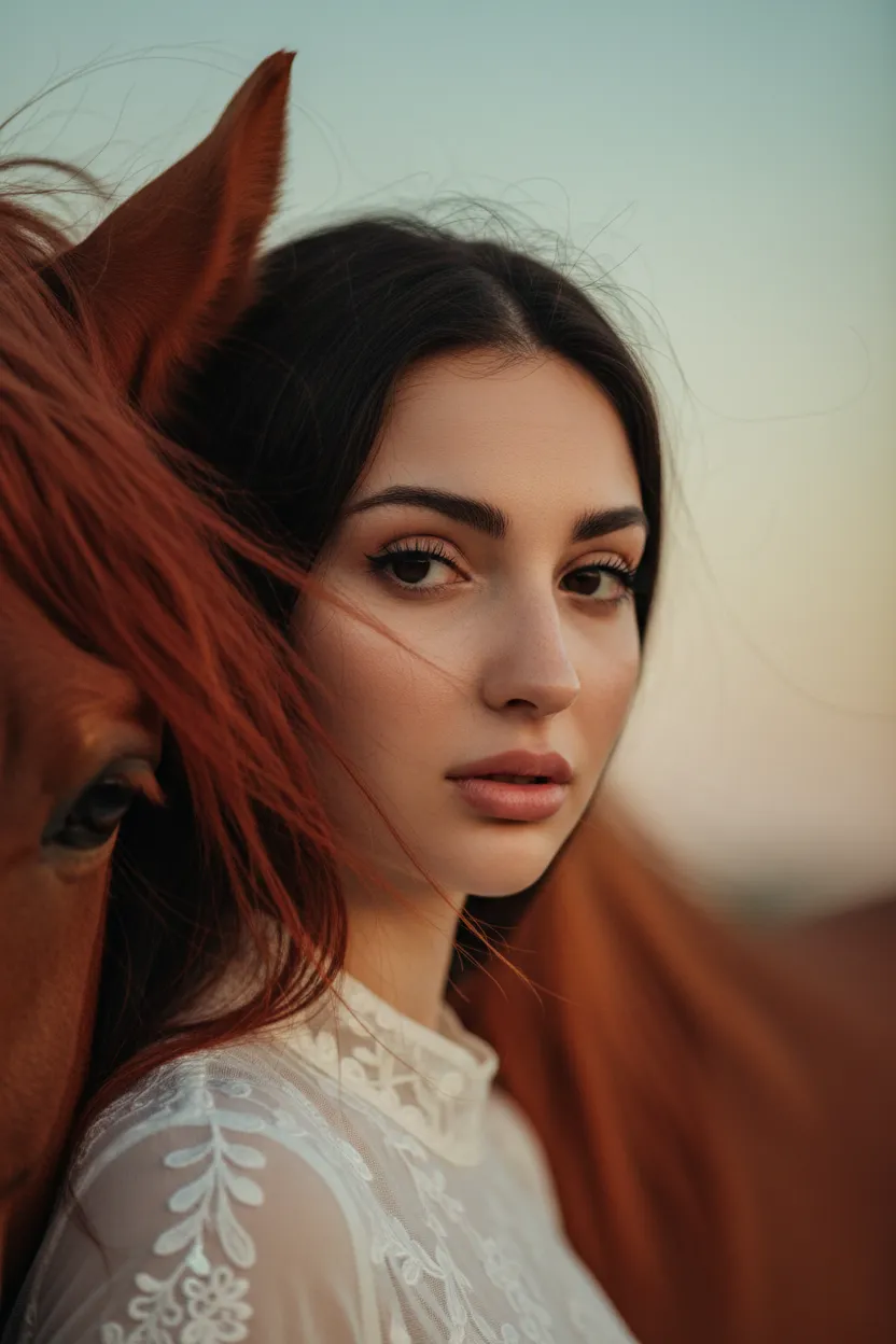 Girl & Hourse