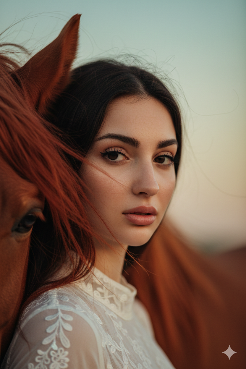 Girl & Hourse