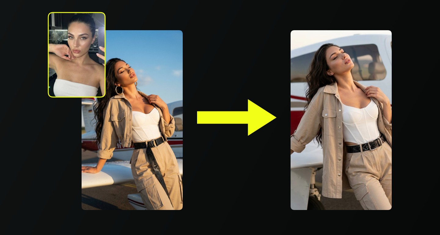 Lily remix walkthrough for Airplane Airfield Golden Hour Fashion