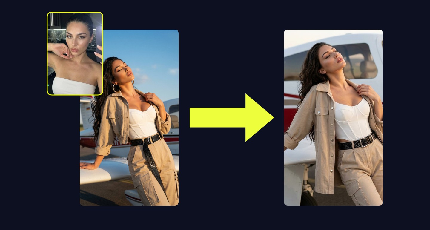 Lily remix walkthrough for Airplane Airfield Golden Hour Fashion
