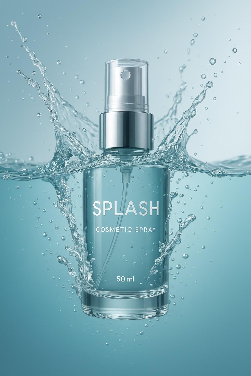 Splash Cosmetic Spray Underwater Commercial