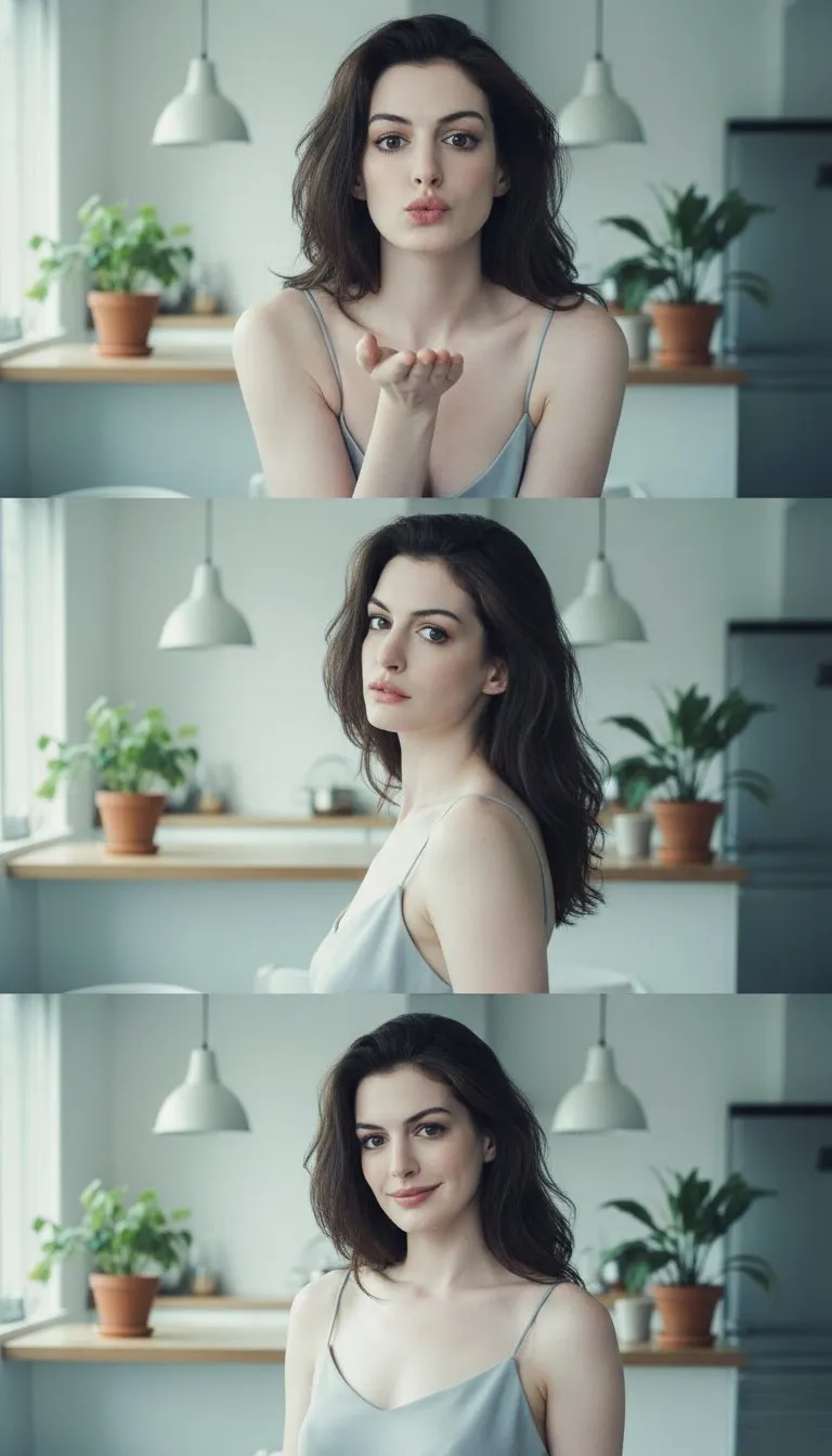 Soft Portraits In A Bright Kitchen