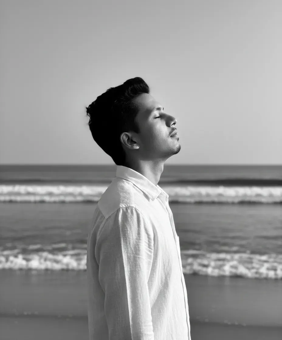 Meditative Ocean Portrait