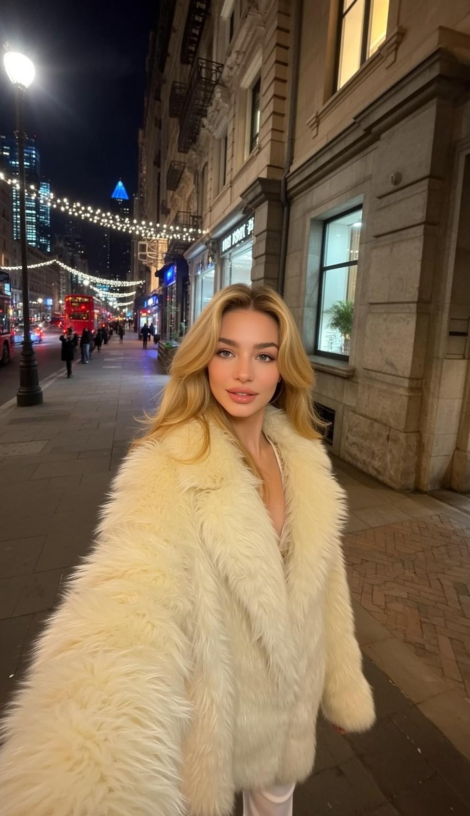 Explore Standing City Sidewalk Night Facing Slight