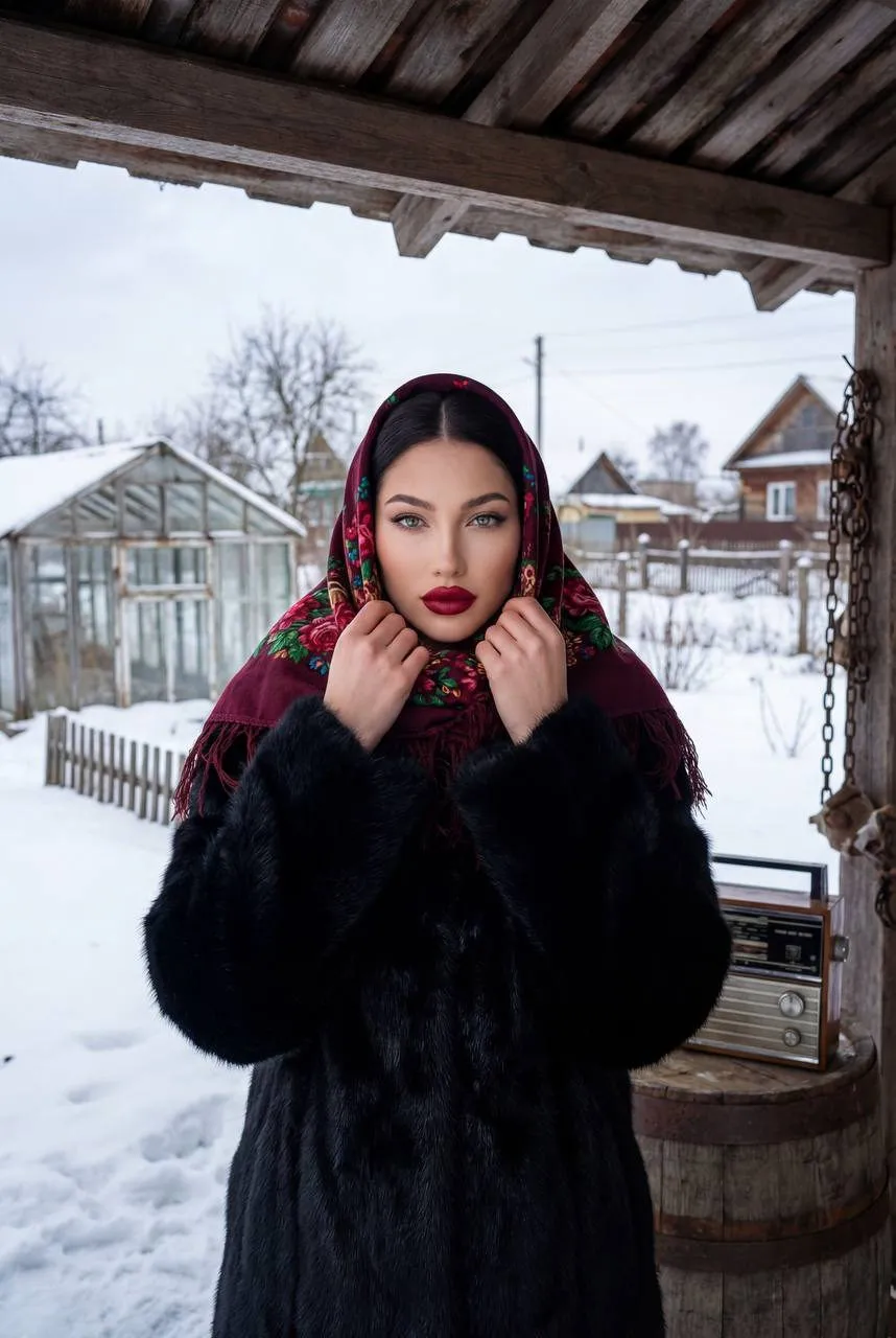 Makeup In The Snow