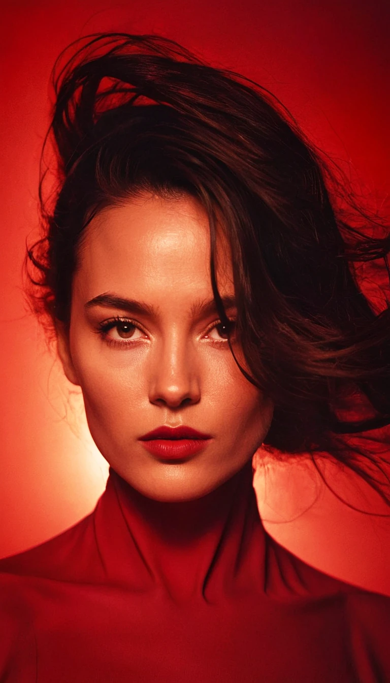 Intense Red Close Up