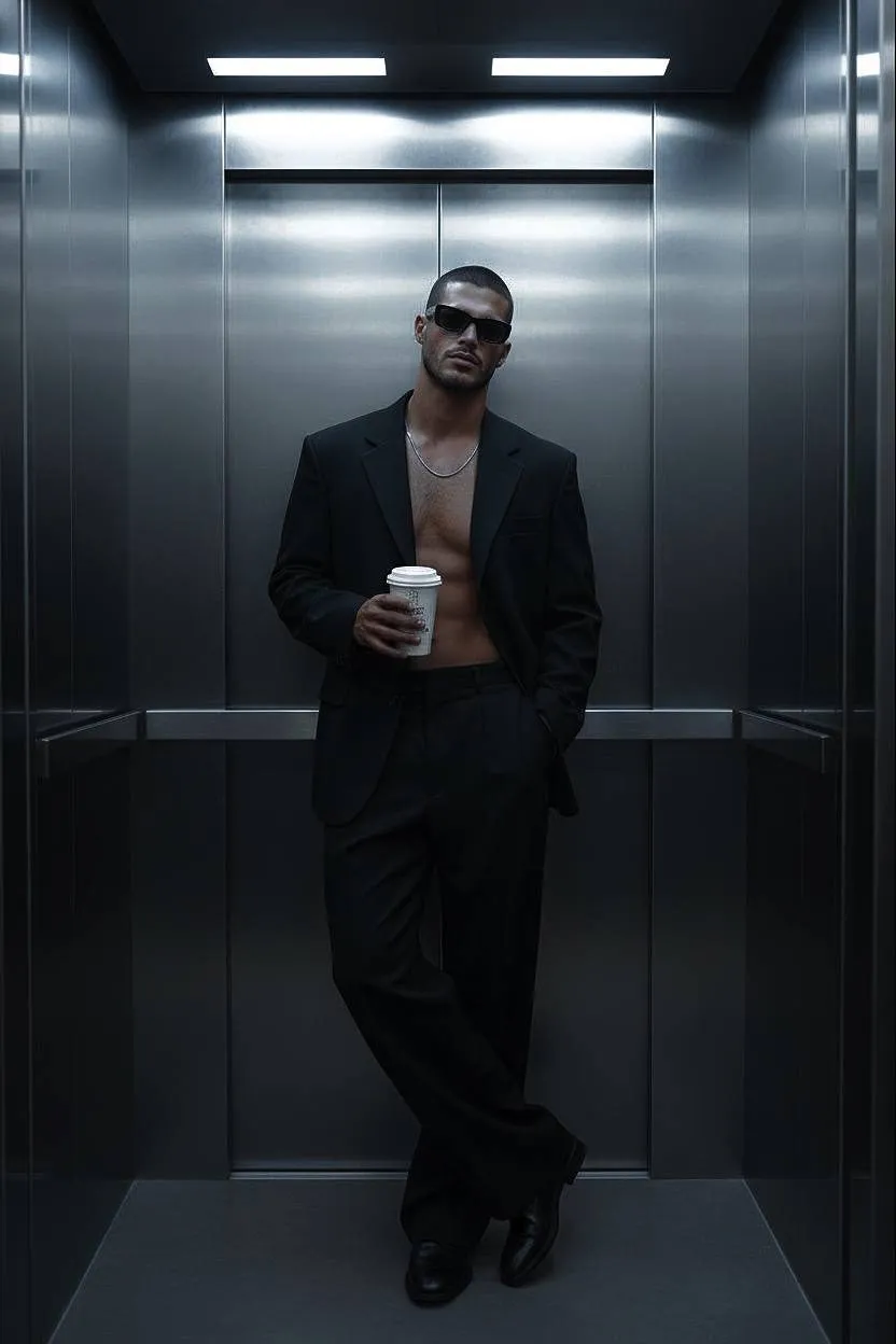 Elevator Scene Portrait