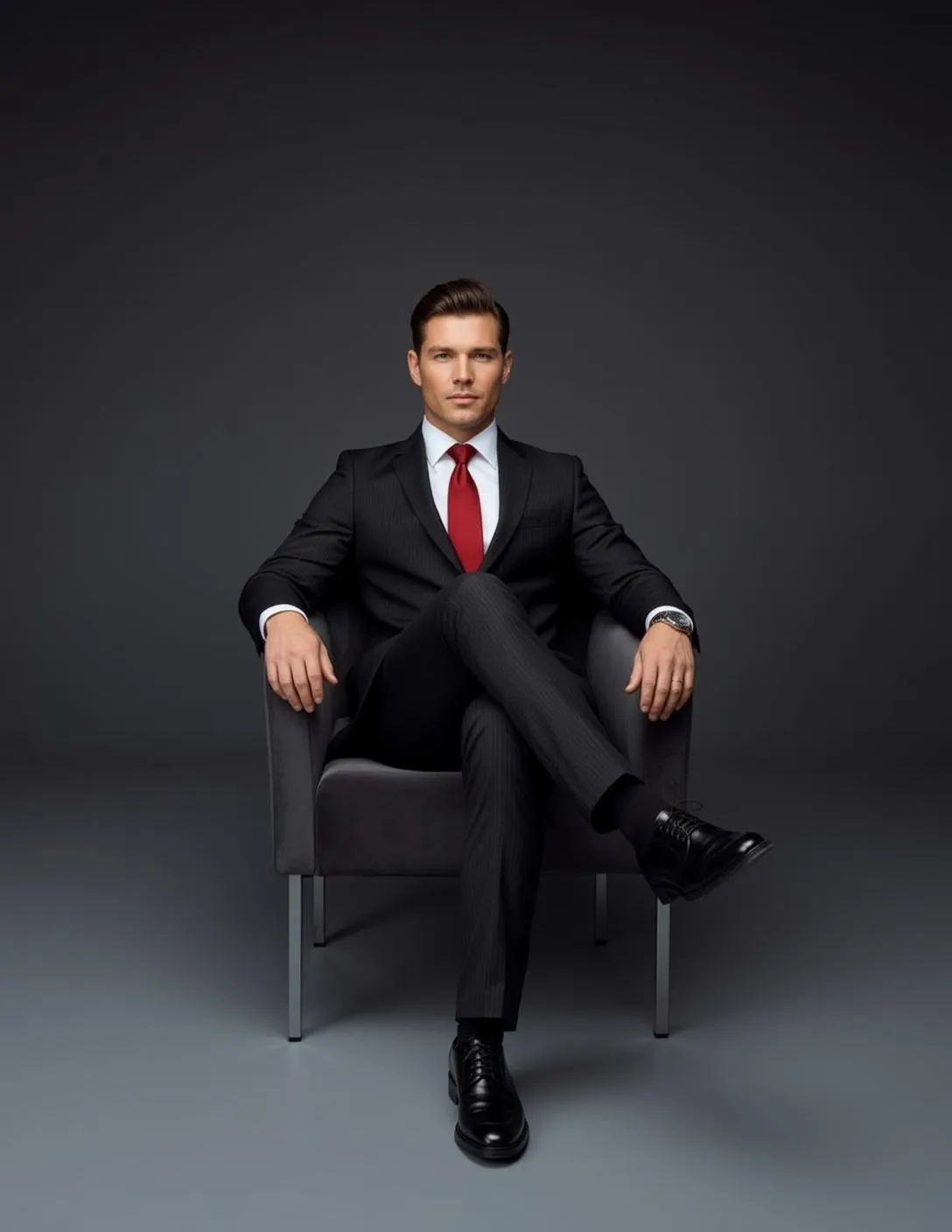 Watch In Studio Portrait