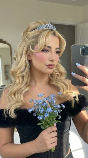 Cinderella Coquette Mirror Selfie