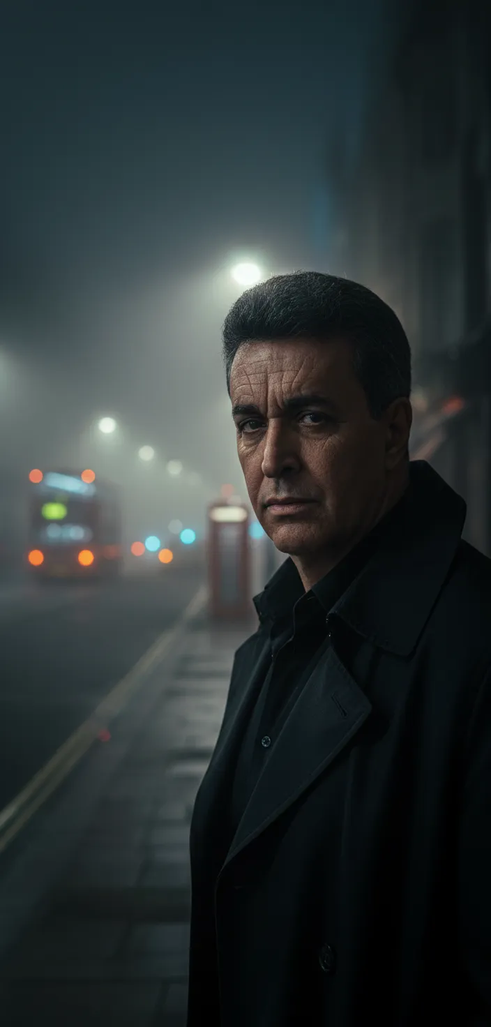 London Fog Noir Portrait
