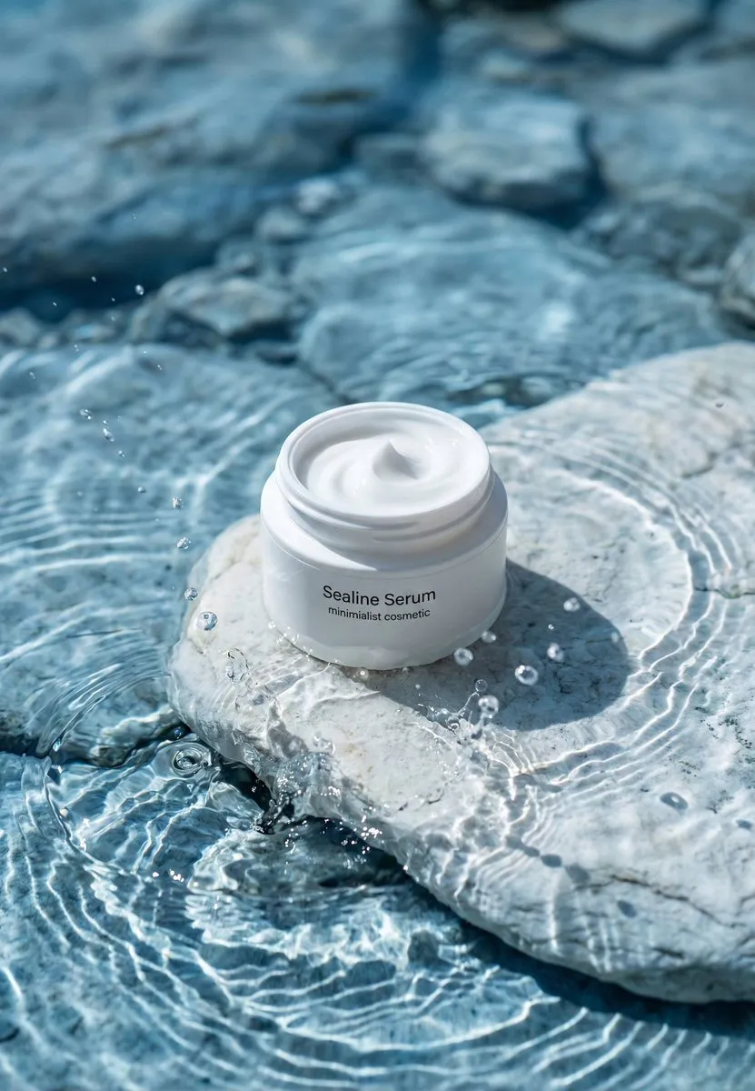 Luxury Serum Water Stone Realism