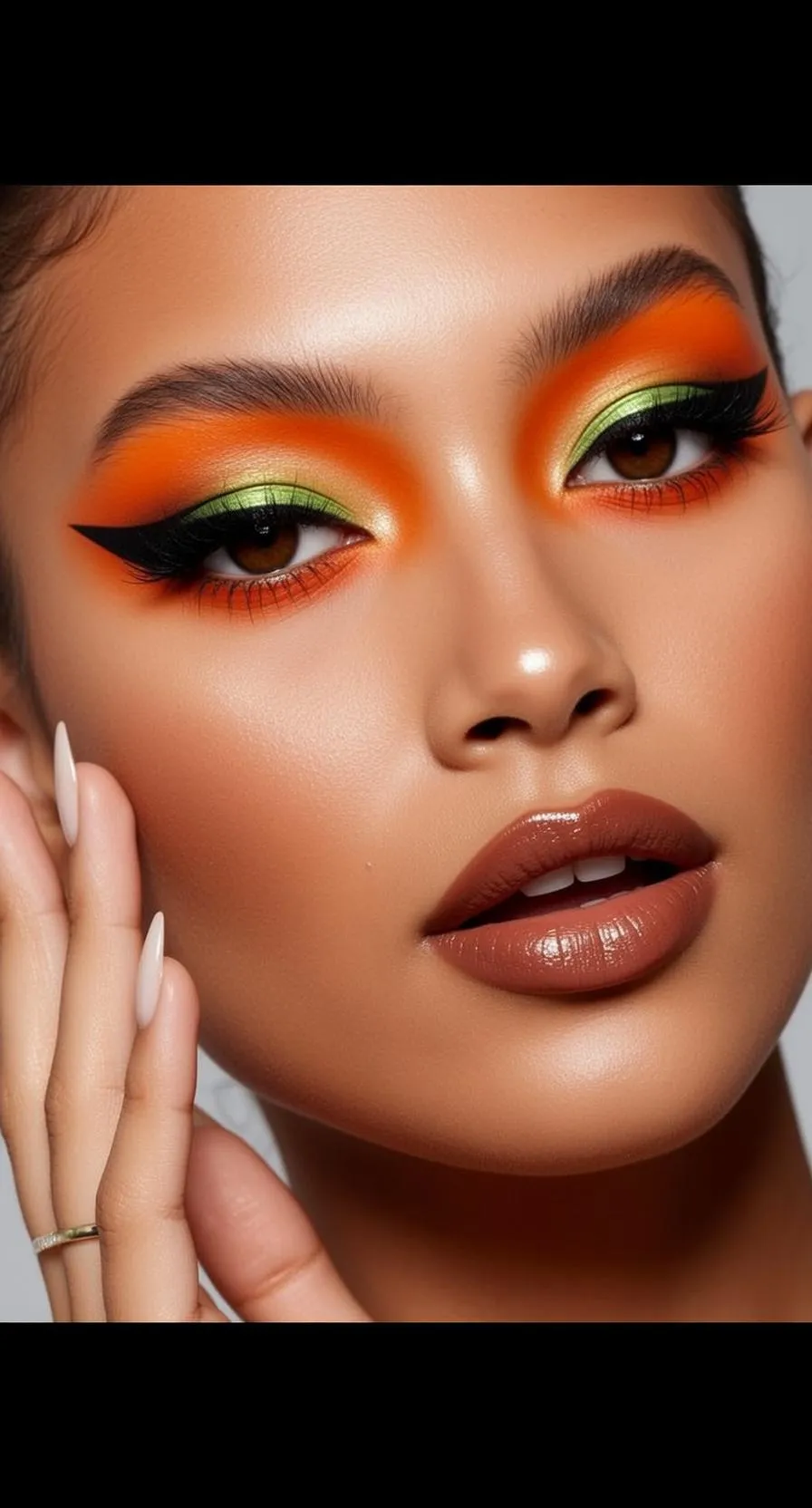 Makeup And Lash Extensions In A Portrait