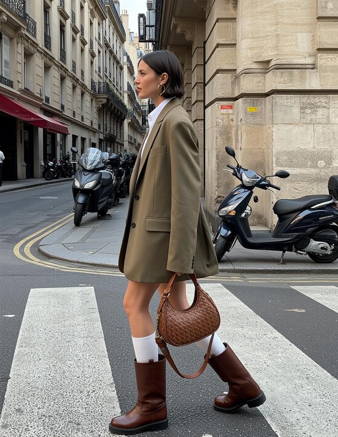 Casual Young Short Dark Brown Bob Fair