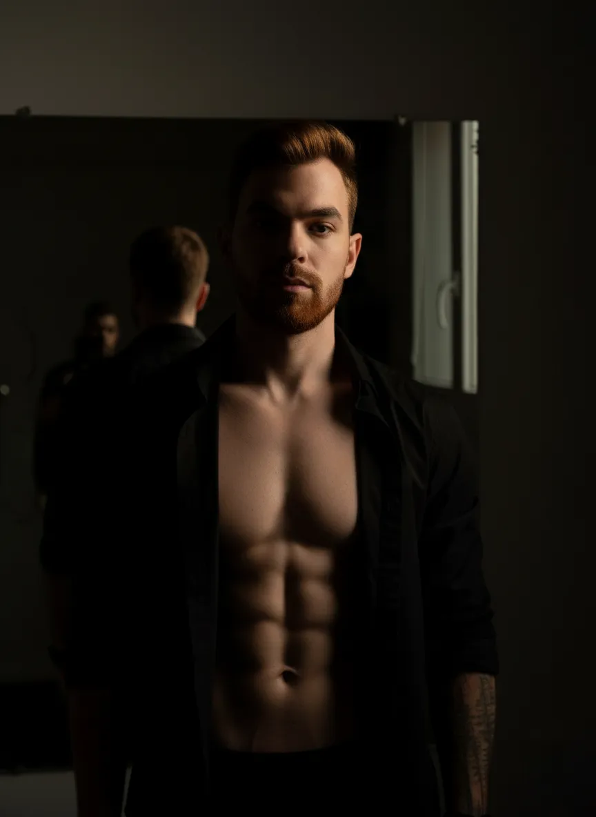 Retrato Masculino Sombrio