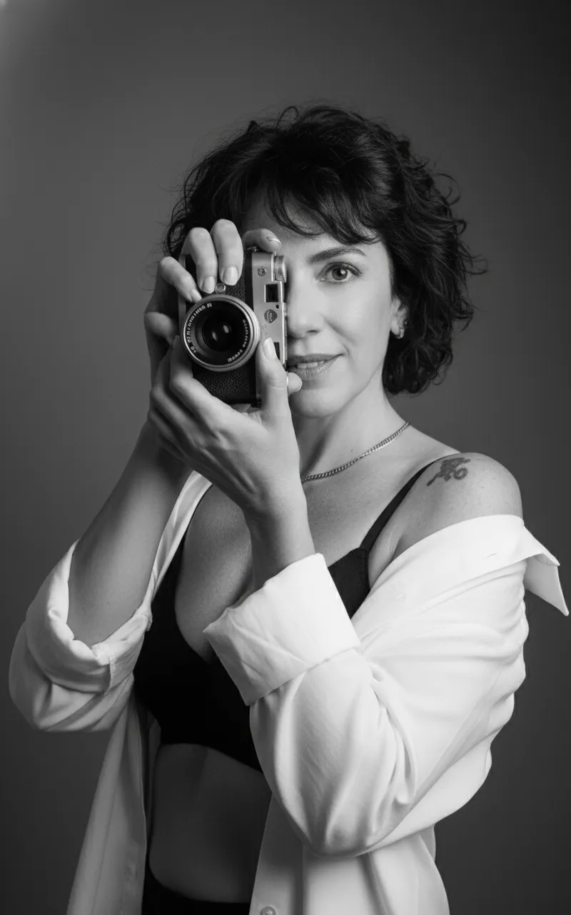 Autorretrato frente al espejo