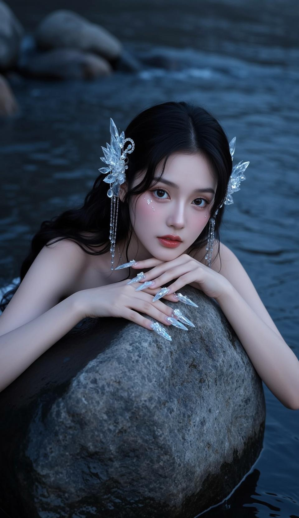 Riverbank Dreamscape Portrait