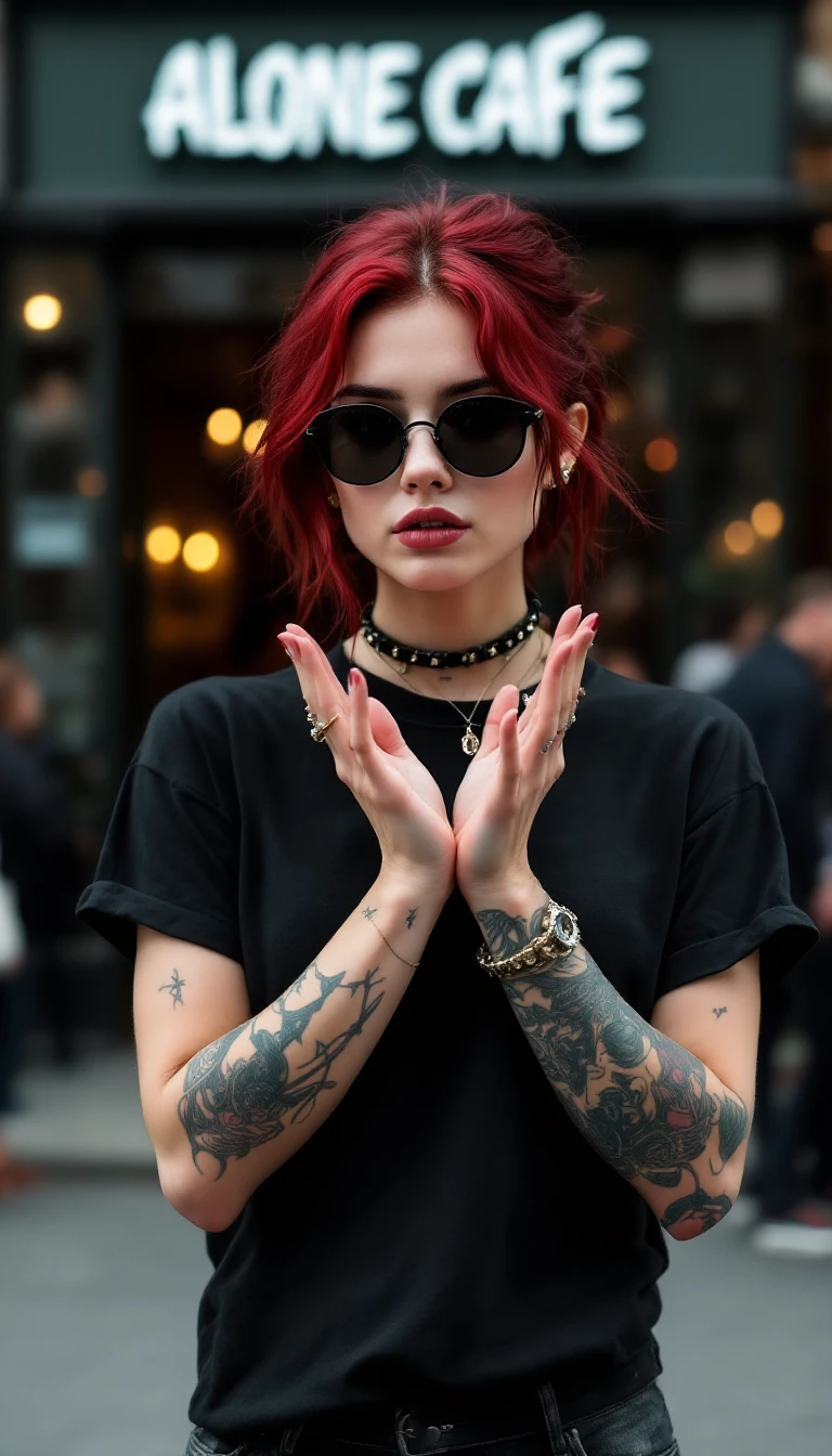 Punk Rock Red Hair