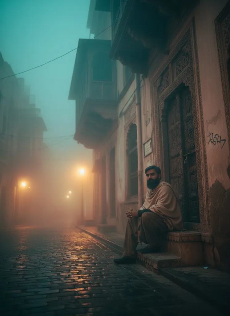 Lahore Foggy Evening