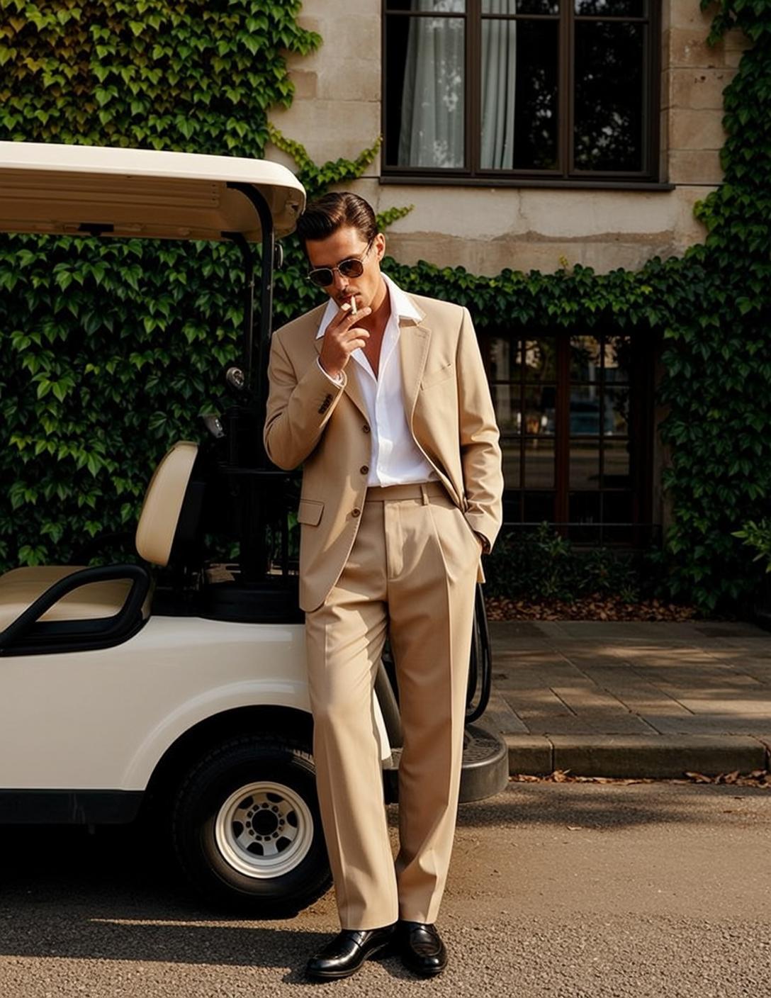Ivy Wall Golf Cart Look