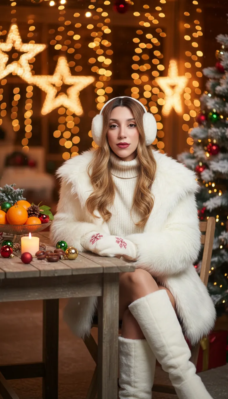 Makeup In The Snow