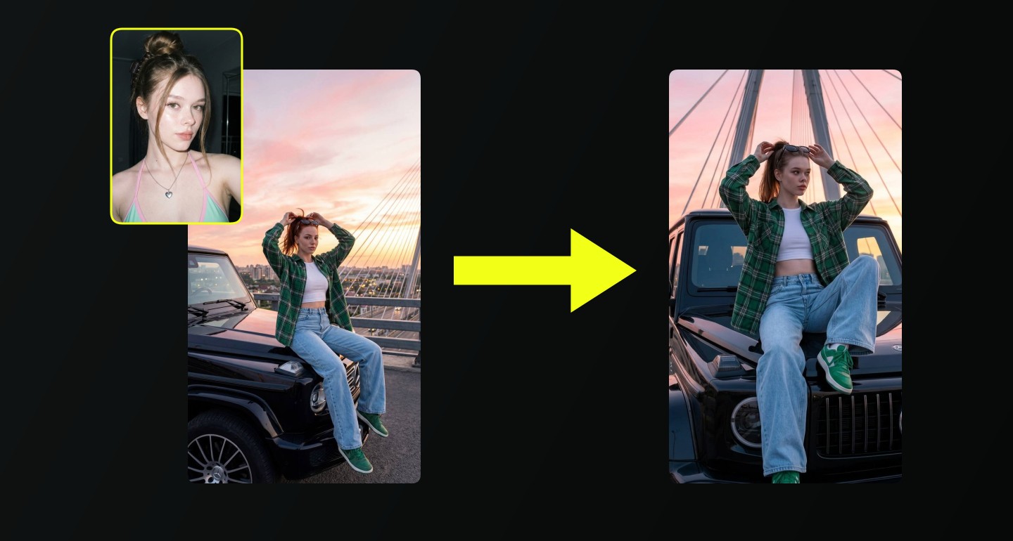 Mila remix walkthrough for Girl On G Wagon Bridge Sunset Sky Fashion