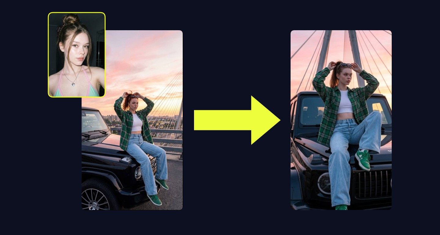 Mila remix walkthrough for Girl On G Wagon Bridge Sunset Sky Fashion