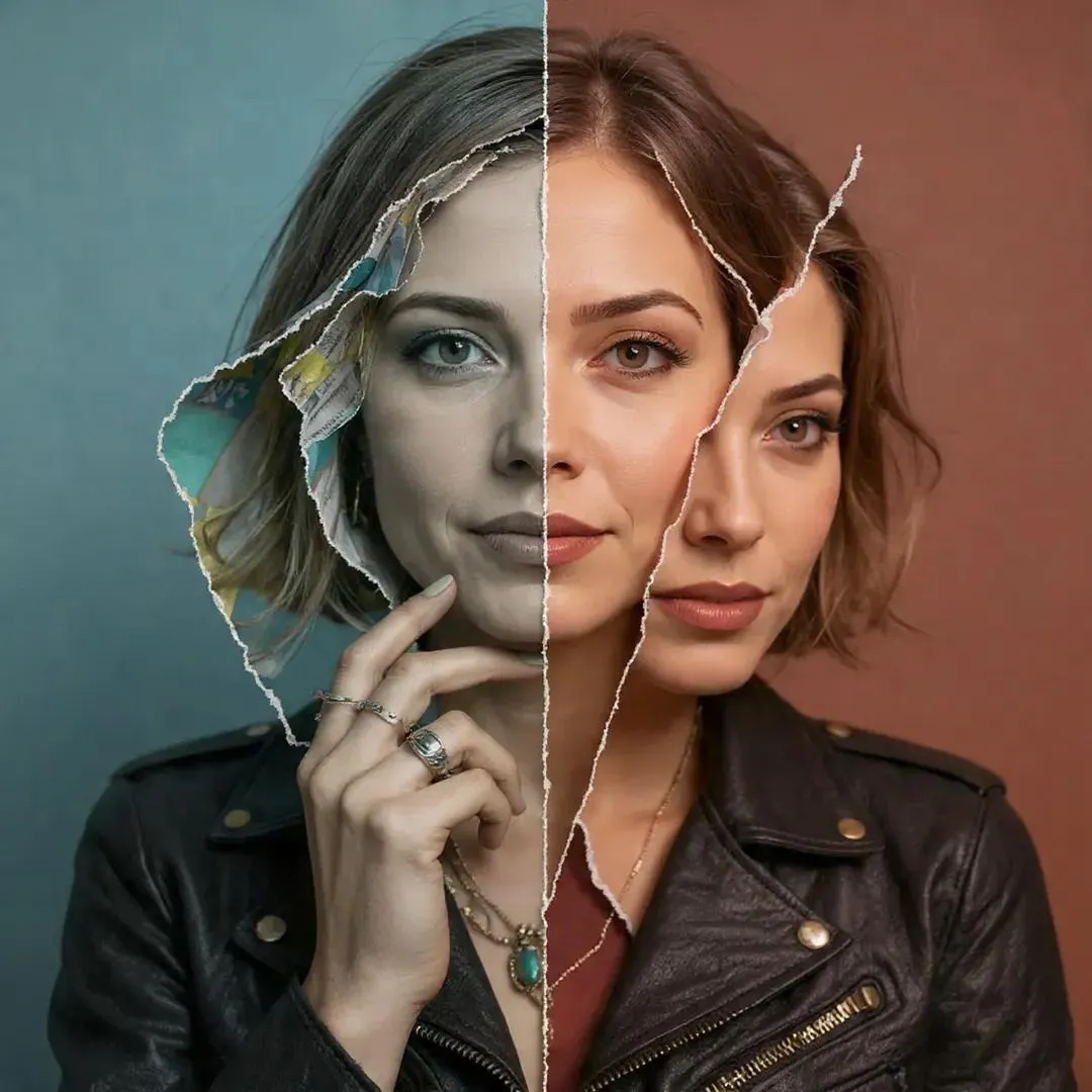 Makeup And Rings In Fashion Portrait