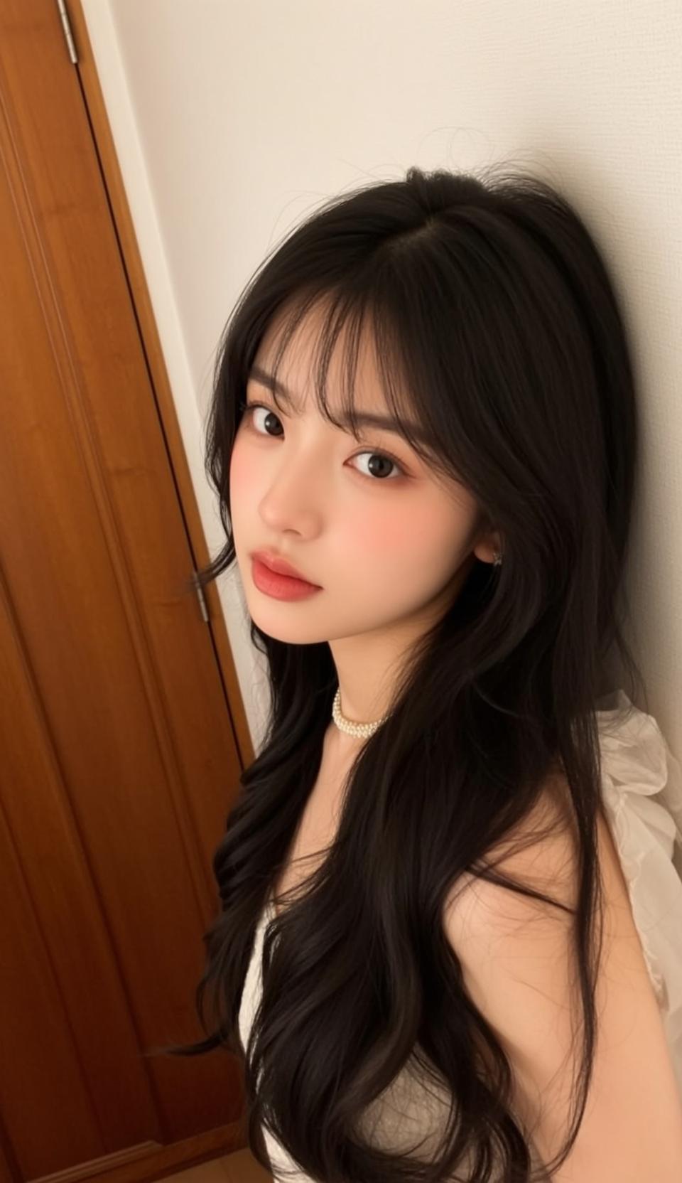 Explore Leaning Against Wall Her Body Angled