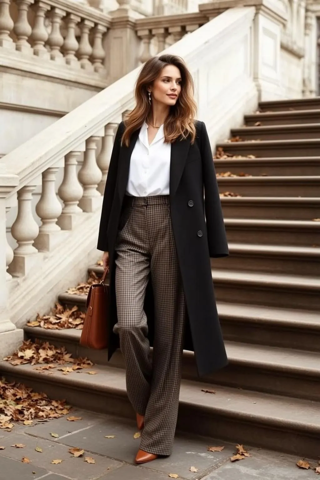 Autumn Young Long Wavy Brown Fair White