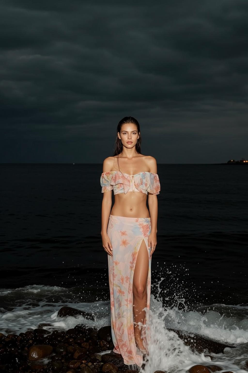 Floral Bikini Dusk